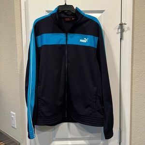 Puma Track Jacket. Size Large